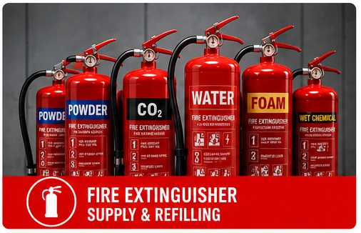 Fire Extinguisher Refilling Services in Punjabi Bagh